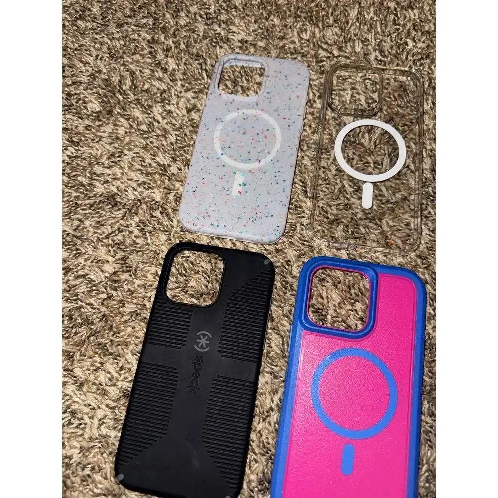 MagSafe Speck iPhone 15 Pro Max Case LOT OF 6